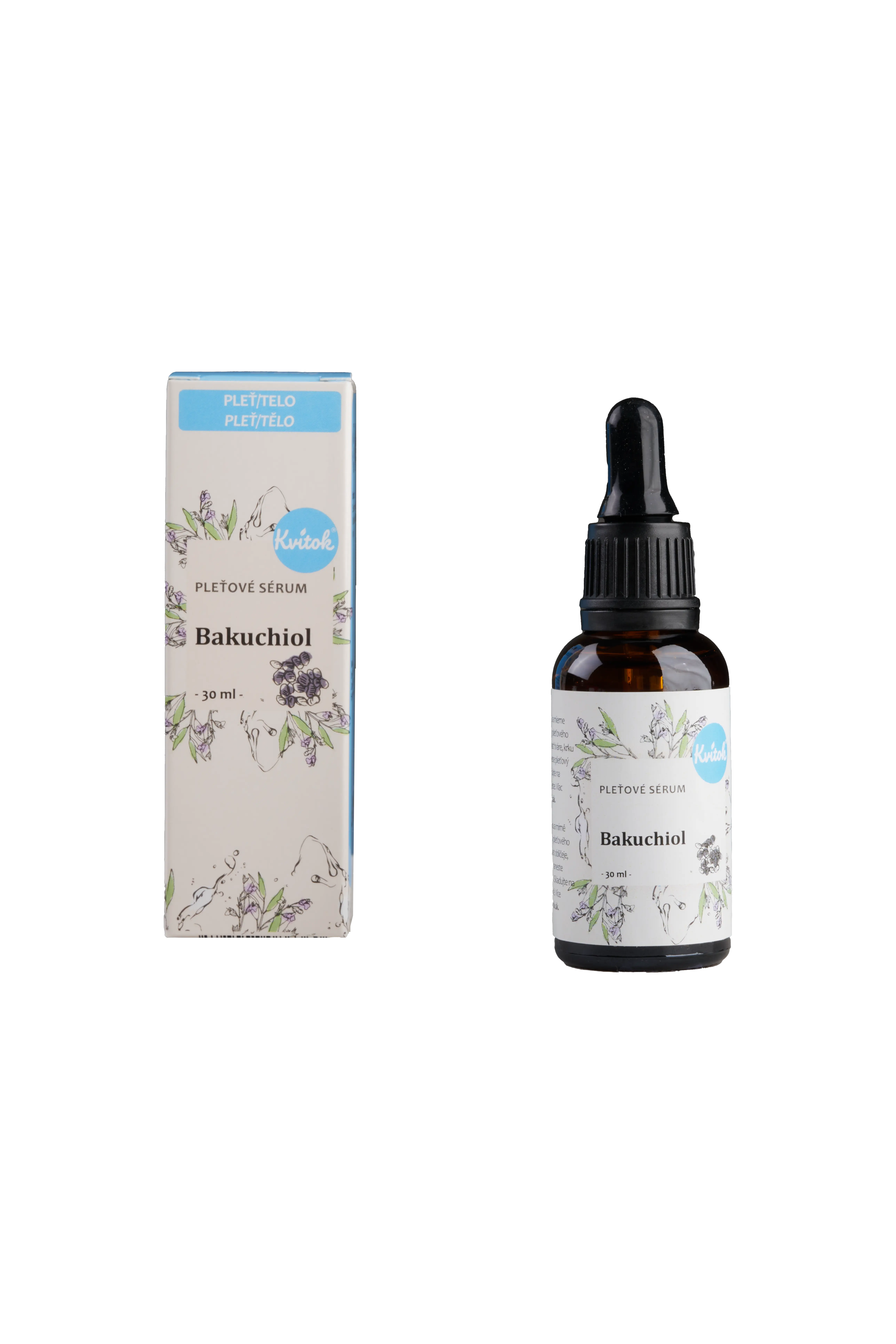 KVITOK Pleťové sérum Bakuchiol (10ml)