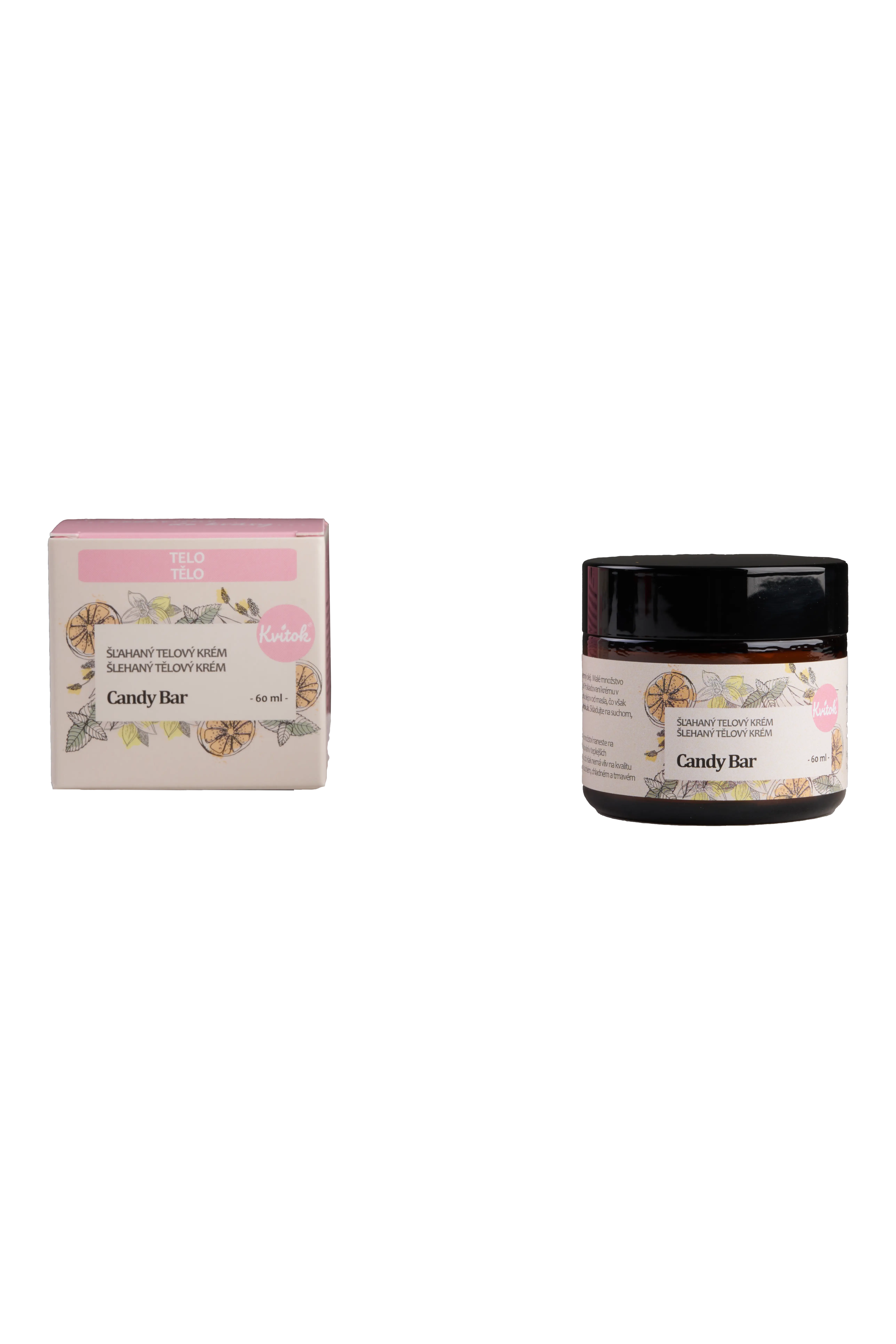 KVITOK Šlehaný tělový krém Candy Bar (60ml)