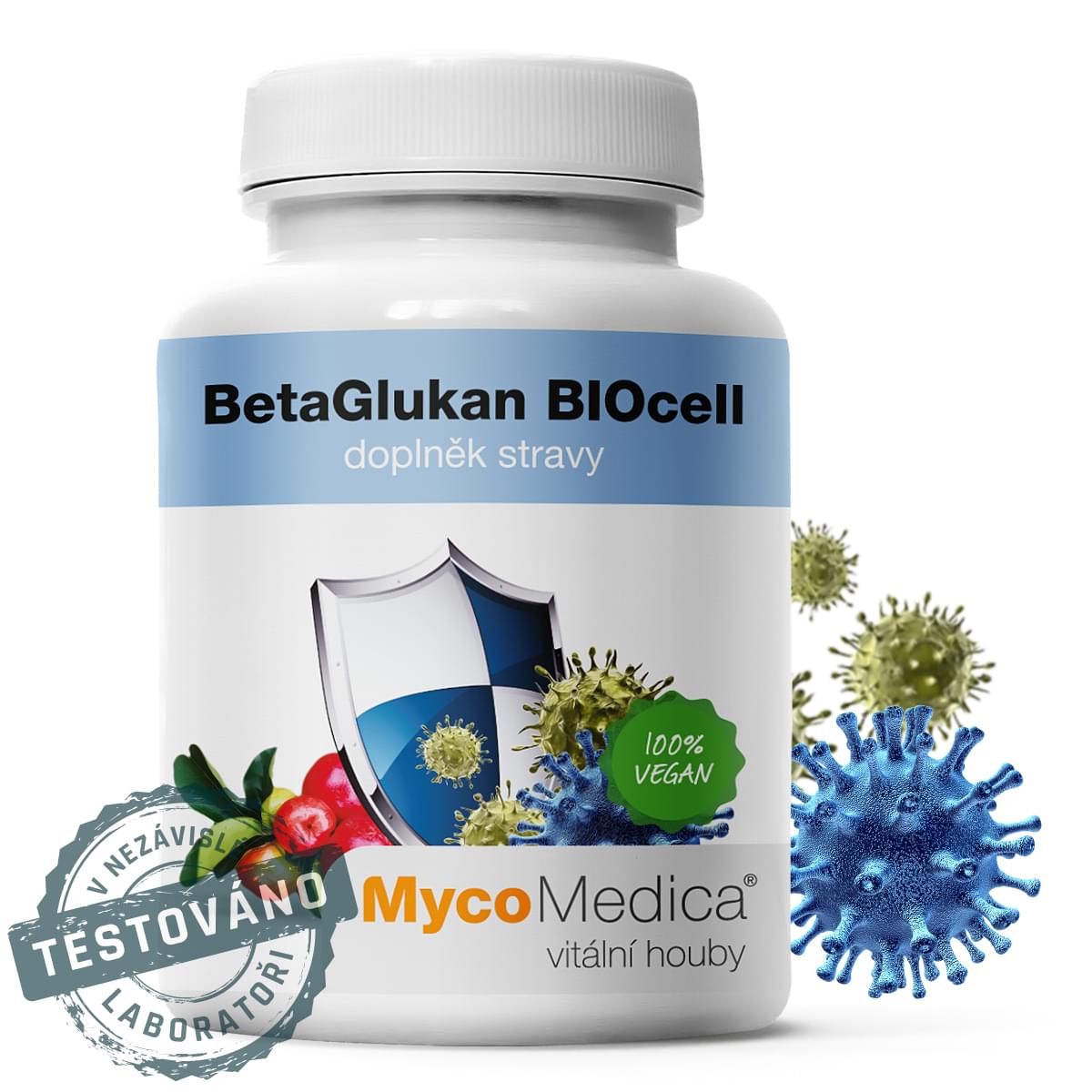 MYCOMEDICA BetaGlukan BIOcell (90 kapslí)