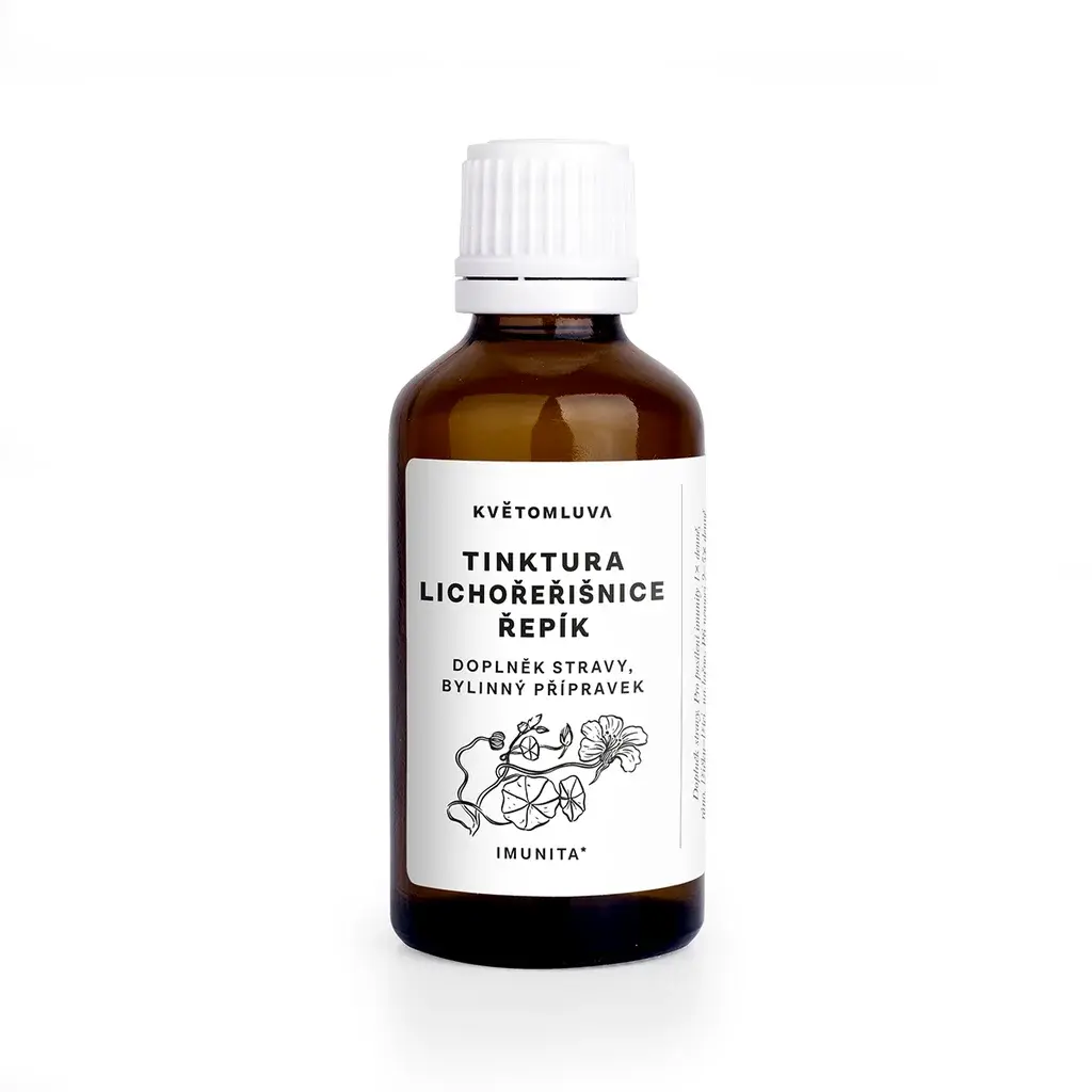 KVĚTOMLUVA Tinktura Lichořeřišnice, řepík (50ml)