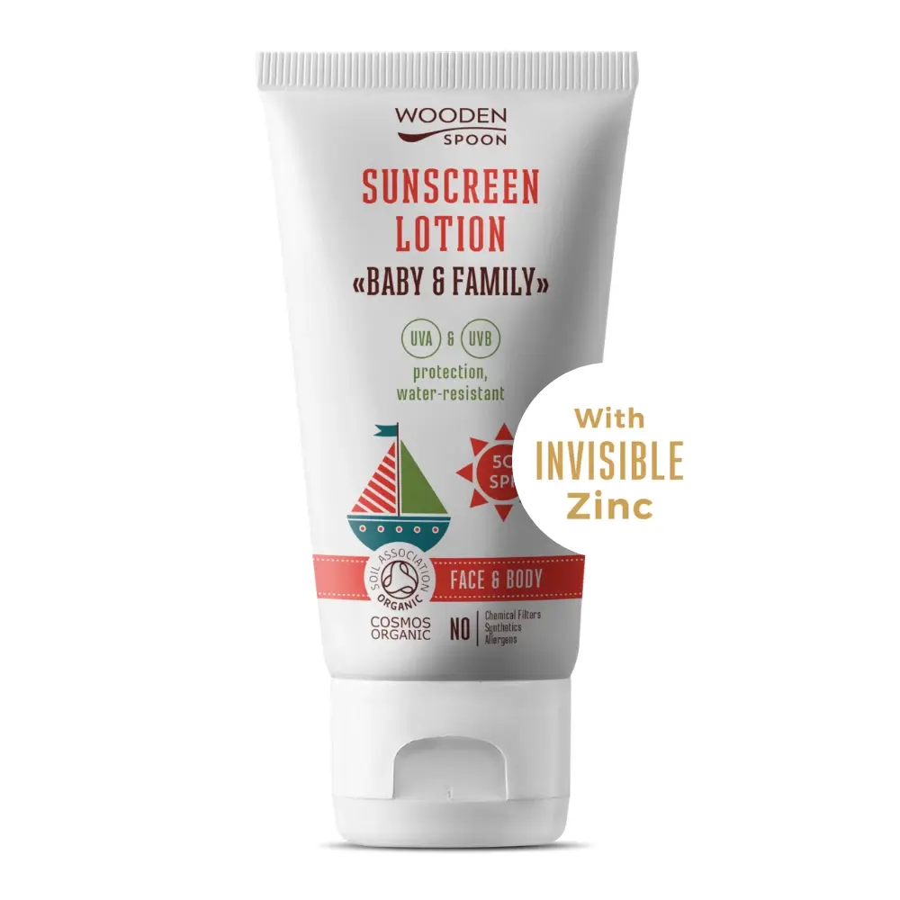 WOODEN SPOON Opalovací tělové mléko SPF 50