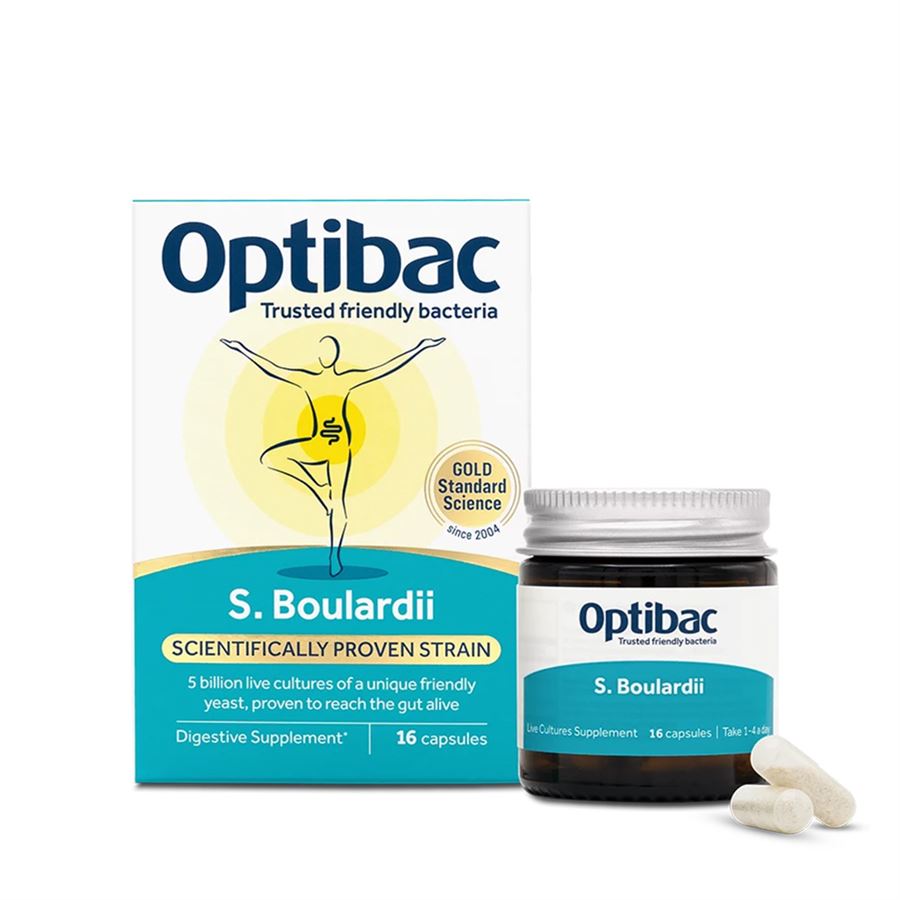 OPTIBAC Saccharomyces Boulardii (Probiotika při nadměrném vyprazdňování)