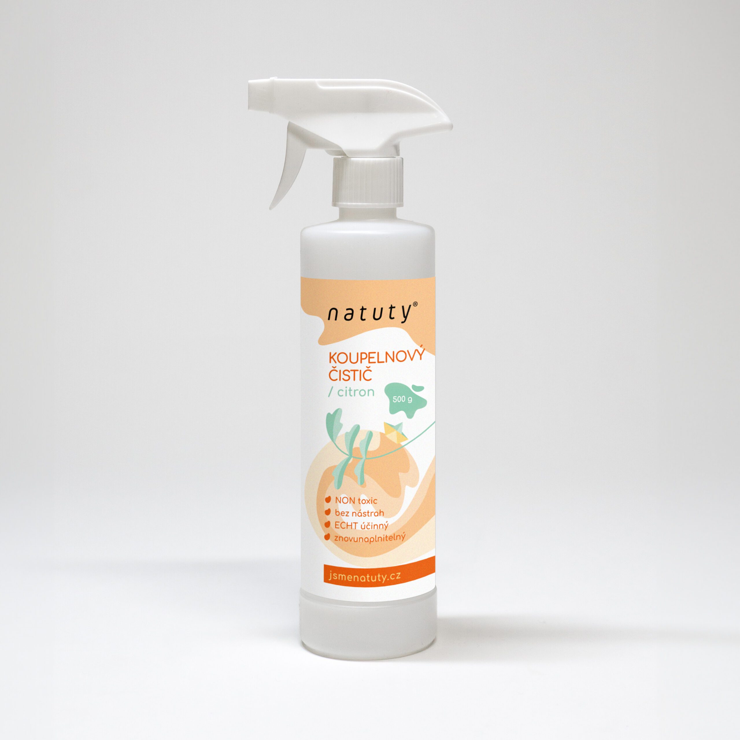 NATUTY Koupelnový čistič s vůní citronu