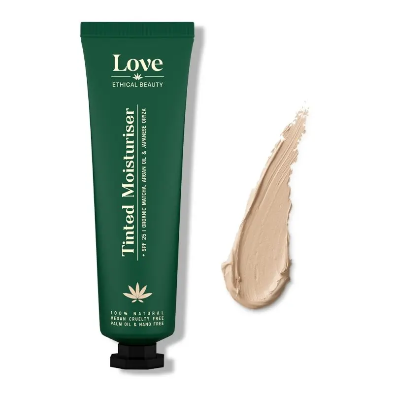 LOVE ETHICAL BEAUTY Tónující hydratační krém s SPF 25 – Light