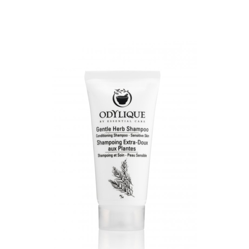 ODYLIQUE Jemný šampon s heřmánkem, přesličkou a kopřivou GENTLE HERB (20ml) - EXPIRACE 11/26 - SLEVA 20%