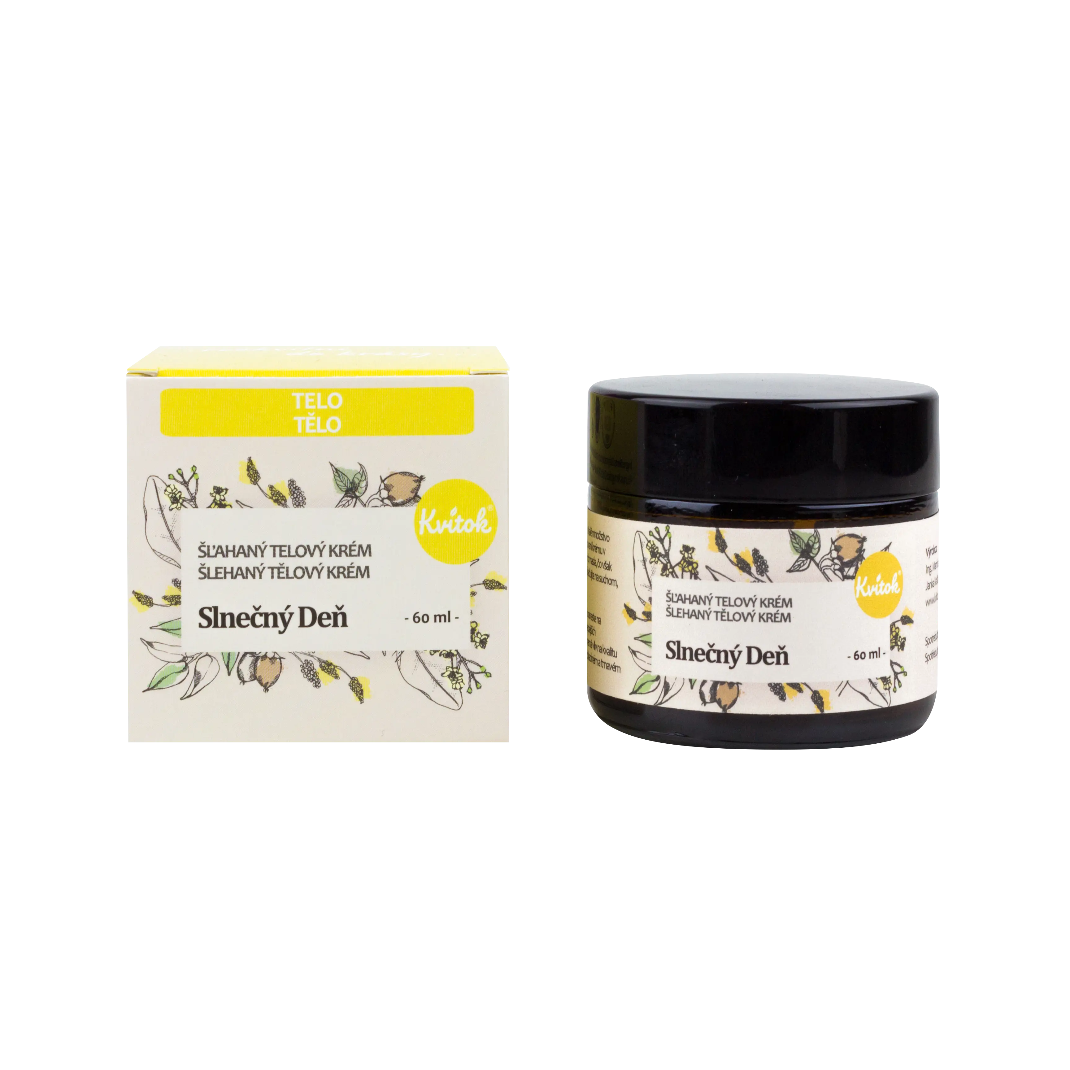 KVITOK Šlehaný tělový krém Slunečný den (60ml)