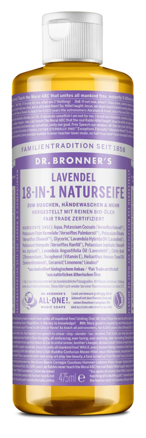 DR. BRONNER'S Tekuté univerzální mýdlo ALL-ONE!, Lavender