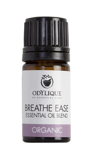 ODYLIQUE Směs senciálních olejů pro dýchací cesty dospělých - BREATHE EASE (5ml) - EXPIRACE 08/26 - SLEVA 10%