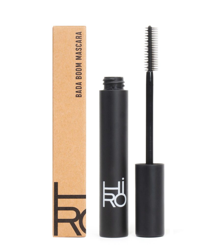 HIRO COSMETICS - Přírodní a Vegan ČERNÁ řasenka BADA BOOM