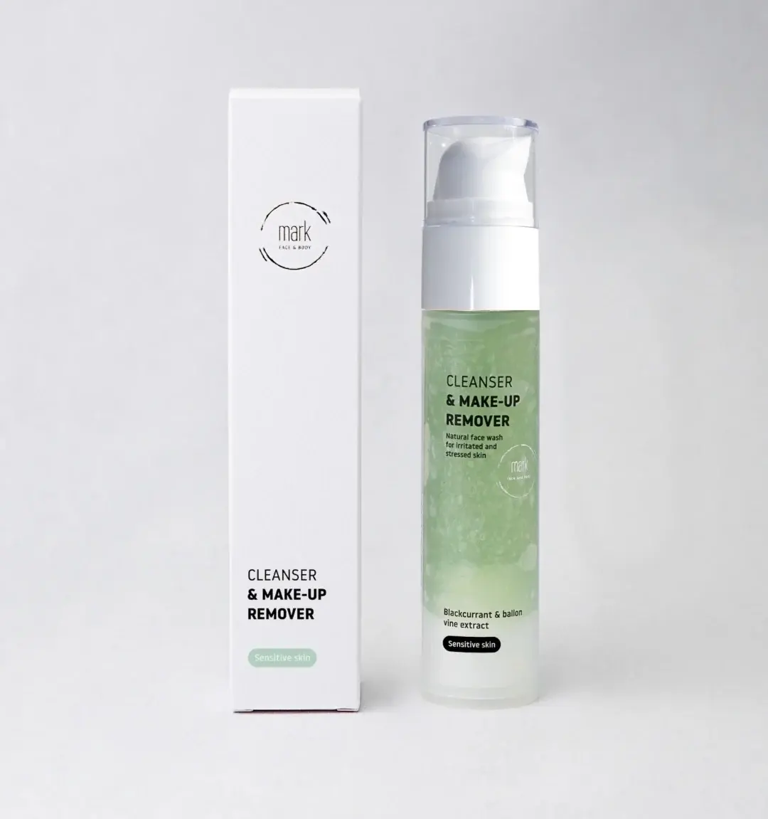 MARK CLEANSER & MAKE-UP REMOVER pro citlivou a namáhanou pleť (50ml)