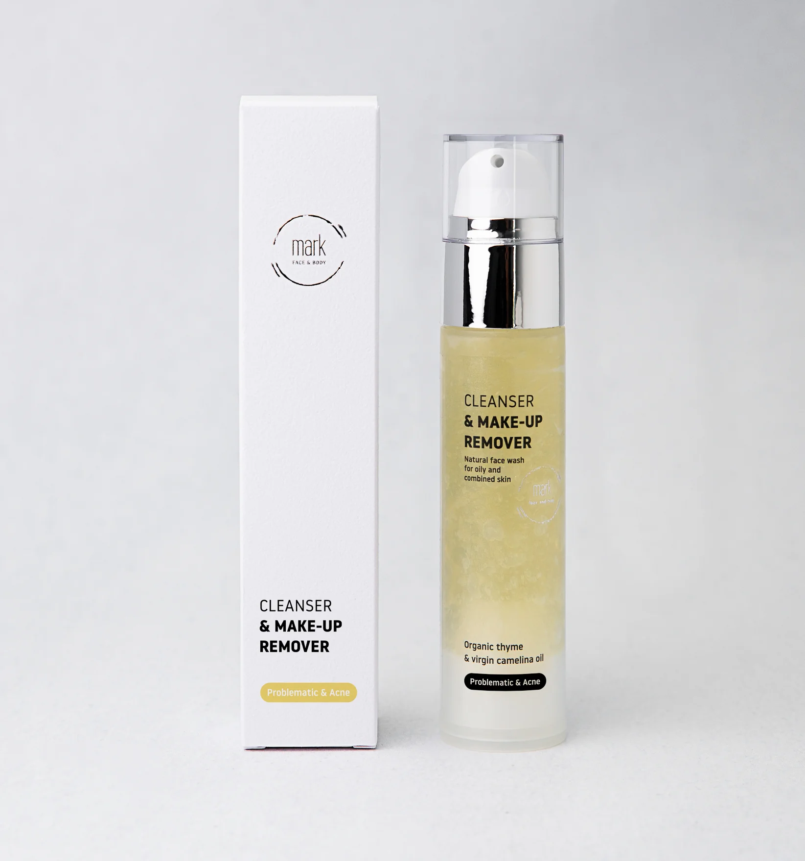 MARK CLEANSER & MAKE-UP REMOVER na aknózní pleť (50ml)