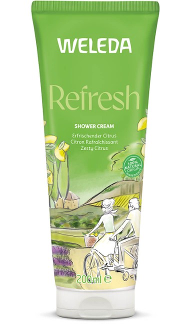 WELEDA REFRESH Citrusový sprchový krém (200ml)