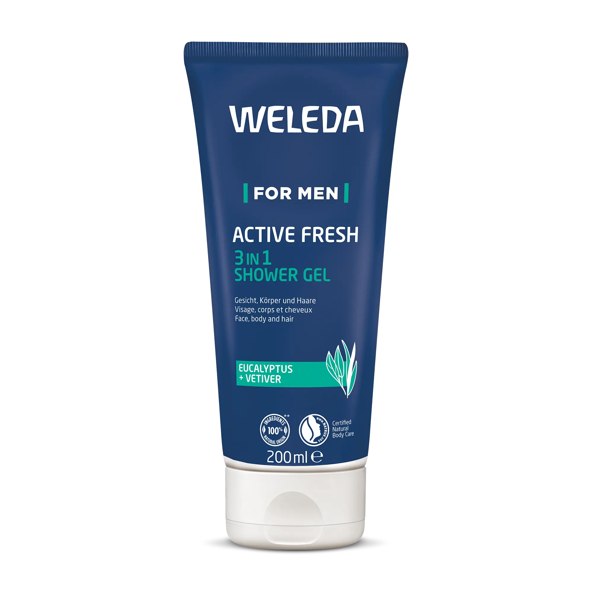 WELEDA Pánský sprchový gel Active Fresh (200ml)