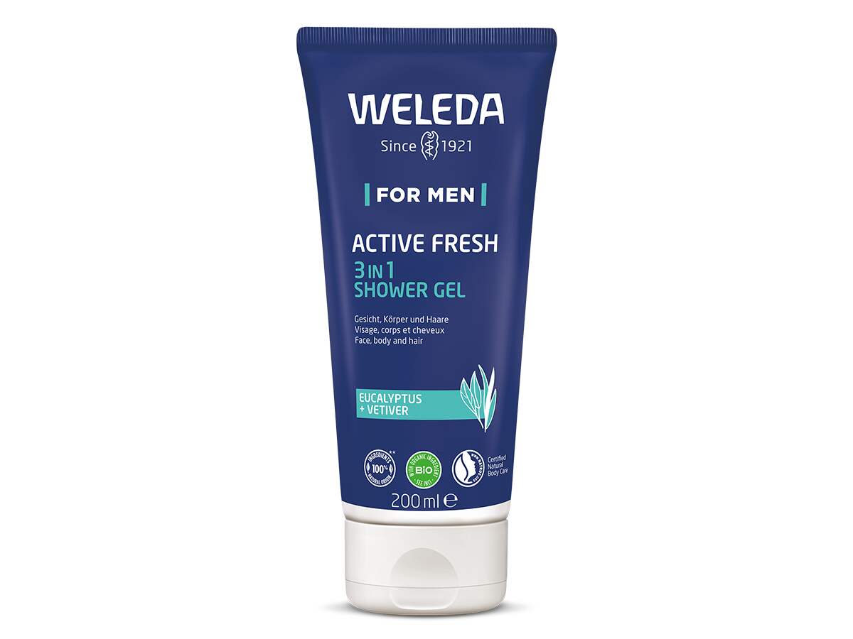 WELEDA Pánský sprchový gel Active Fresh (200ml)