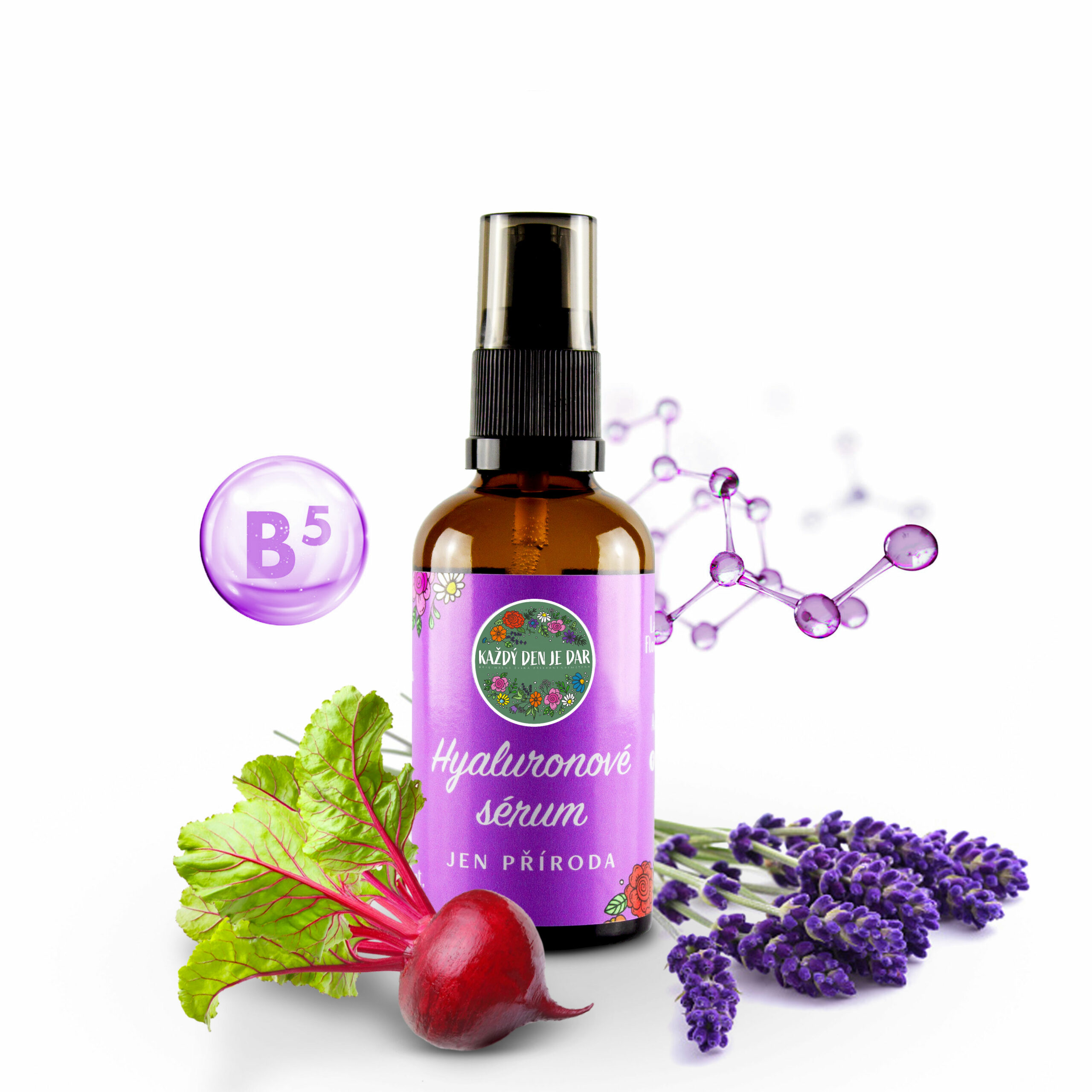 KAŽDÝ DEN JE DAR Hyaluronové sérum (50ml)
