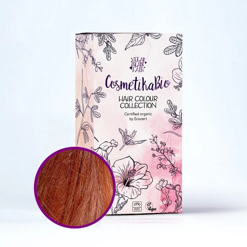 Cosmetikabio 100 % přírodní Barva na vlasy Henna (100g)