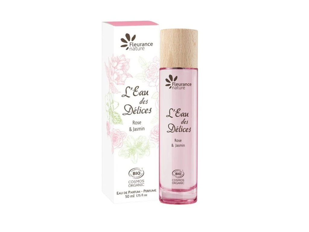 FLEURANCE NATURE DÁMSKÁ PARFÉMOVÁ VODA L'EAU DES DÉLICES ROSE - JASMIN 50ml