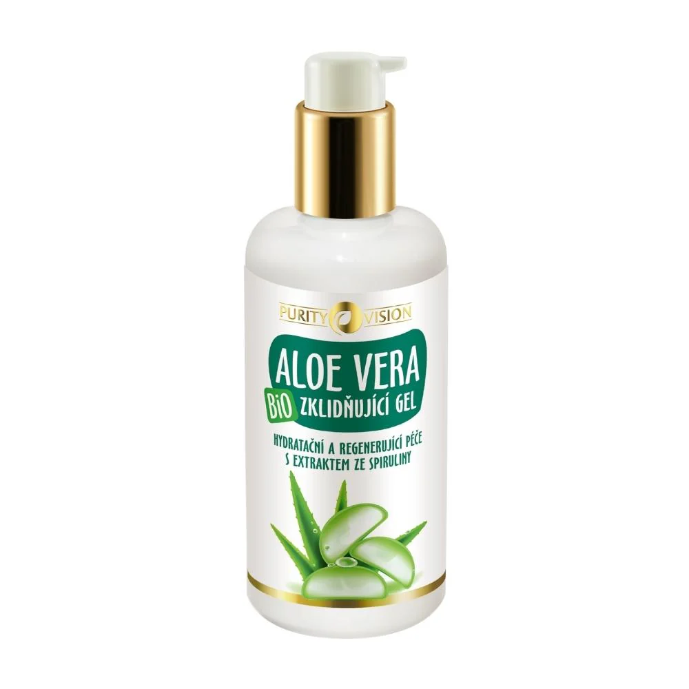 PURITY VISION Bio Zklidňující Aloe vera gel (200ml)