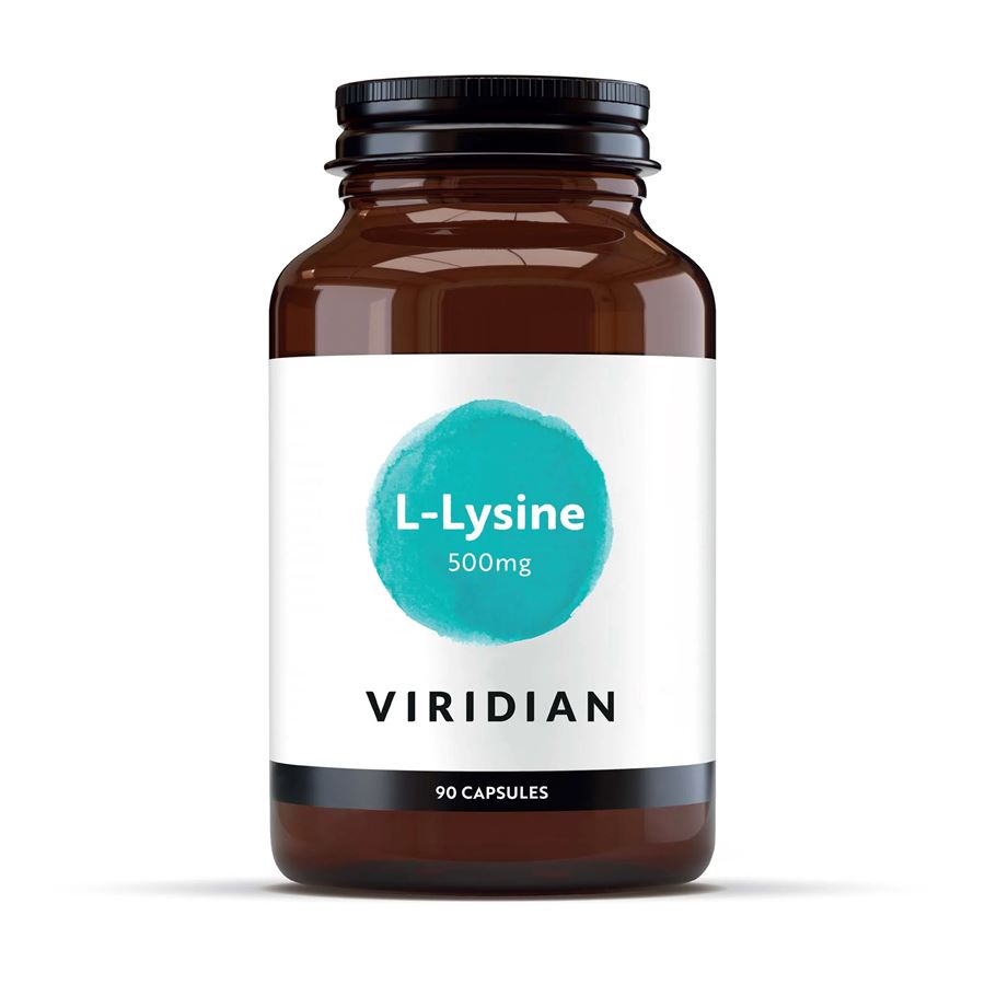 VIRIDIAN NUTRITION L-Lysine (90 kapslí)