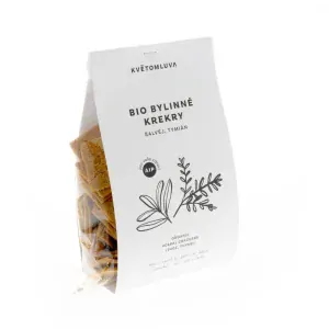 KVĚTOMLUVA BIO Bylinné krekry AIP - šalvěj, tymián (100g)