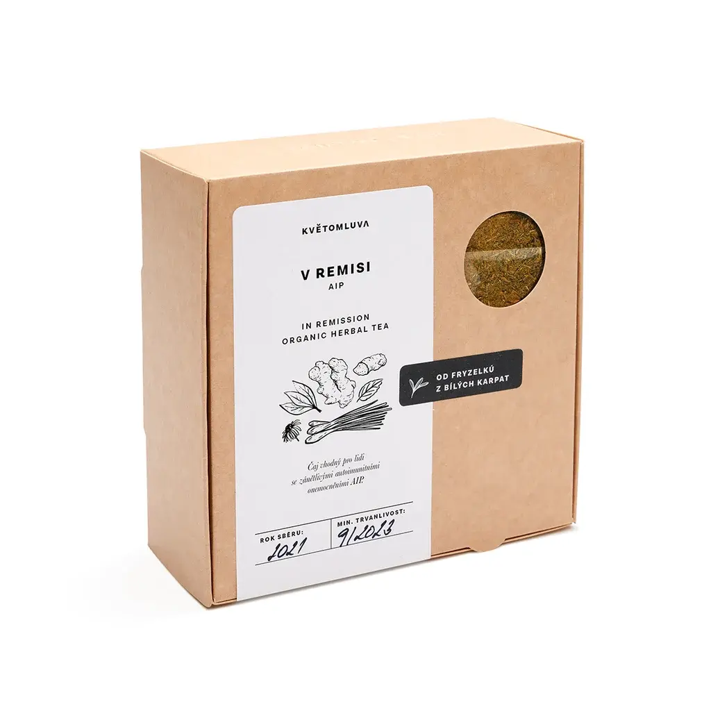 KVĚTOMLUVA Bylinný čaj BIO V remisi AIP (100g)