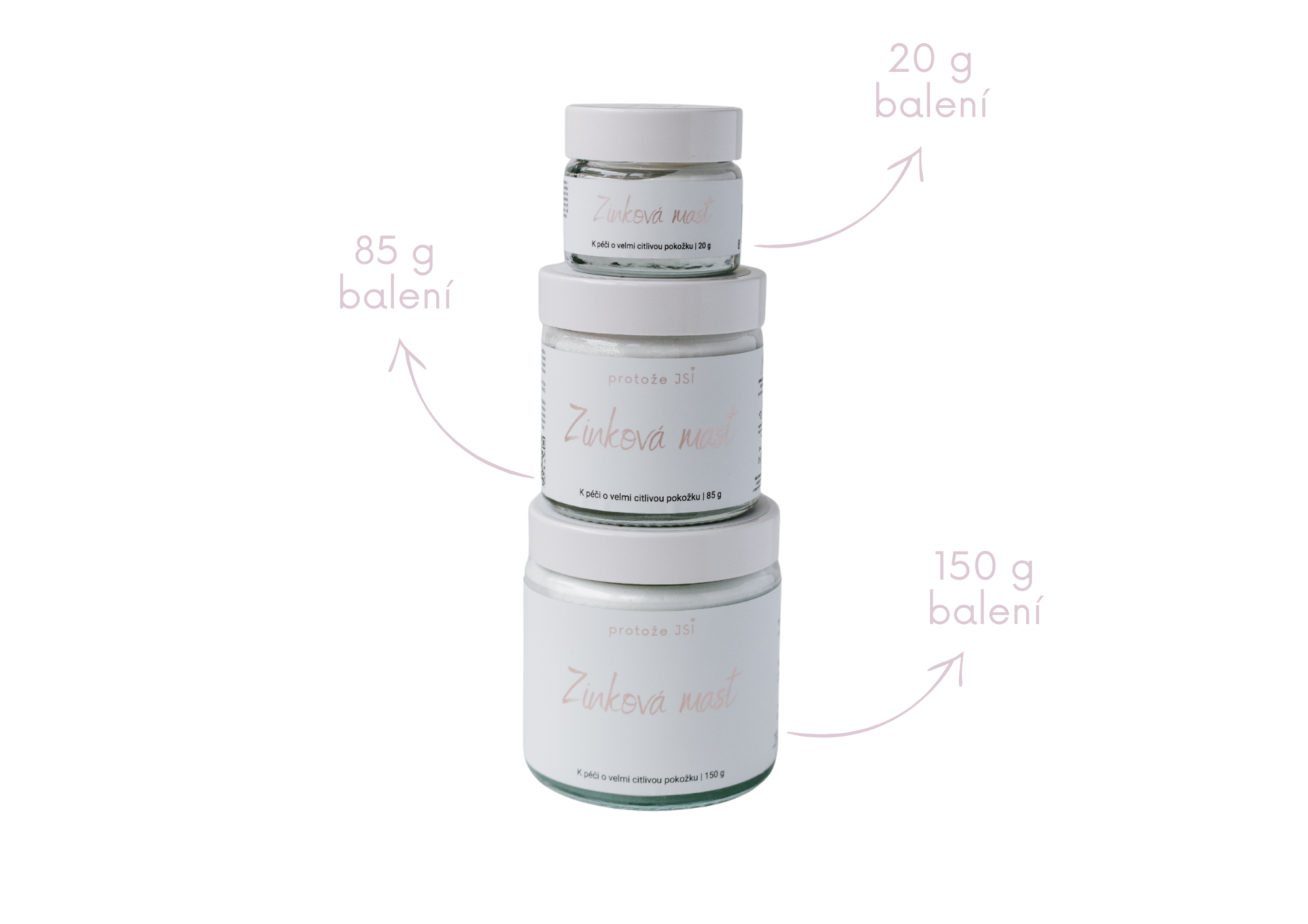 PROTOŽE JSI Zinková mast