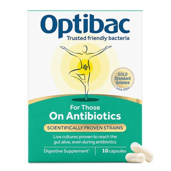 OPTIBAC On Antibiotics - Probiotika při antibiotikách (10 kapslí)