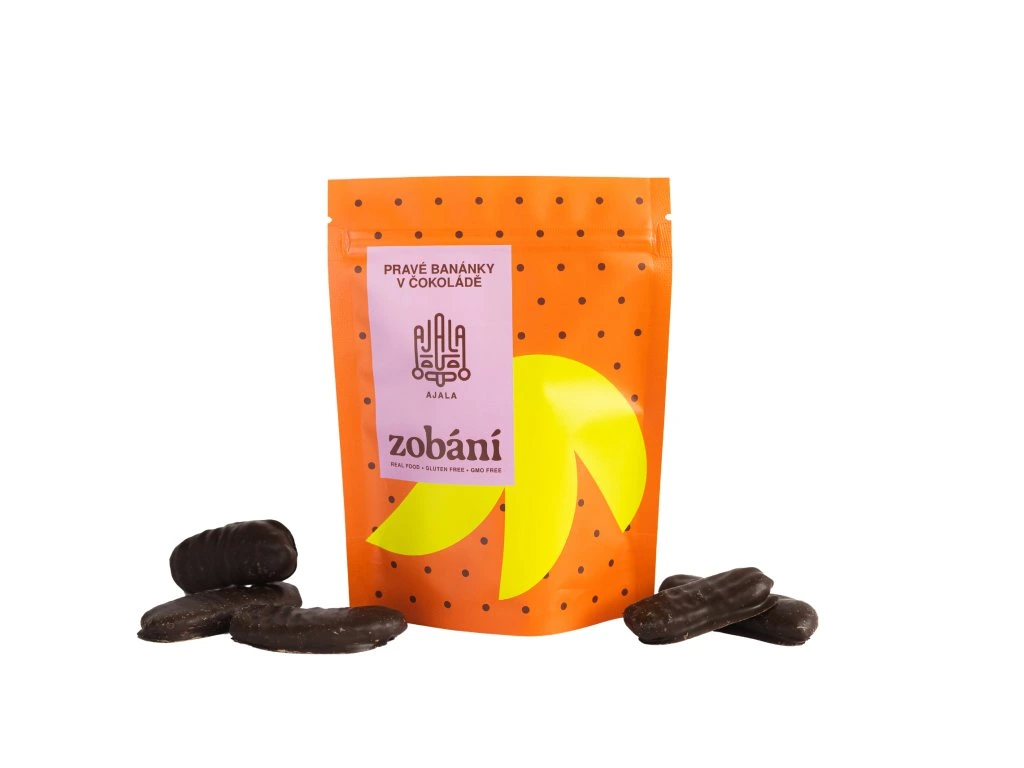 AJALA CHOCOLATE Pravé banánky v čokoládě (150g)
