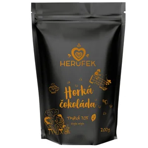 Herůfek Horká čokoláda Tmavá 70% (200g) BIO
