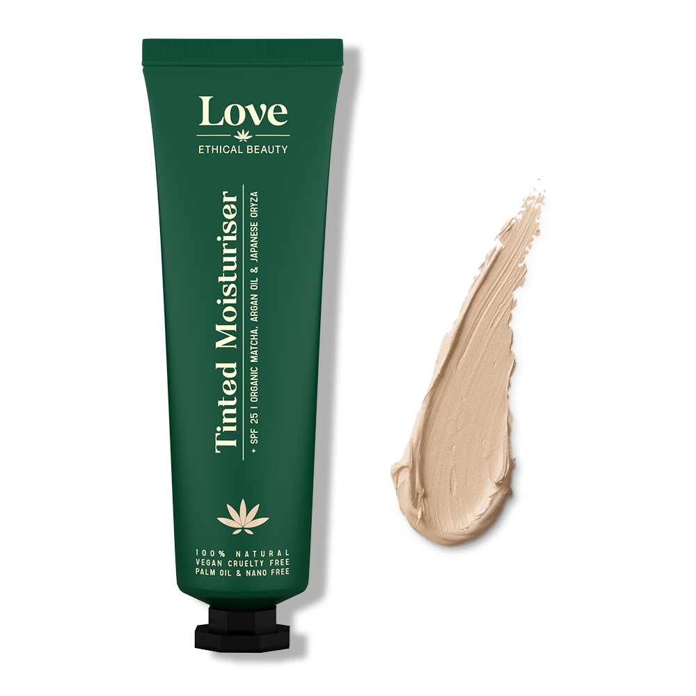 LOVE ETHICAL BEAUTY Tónující hydratační krém s SPF 25 – Light
