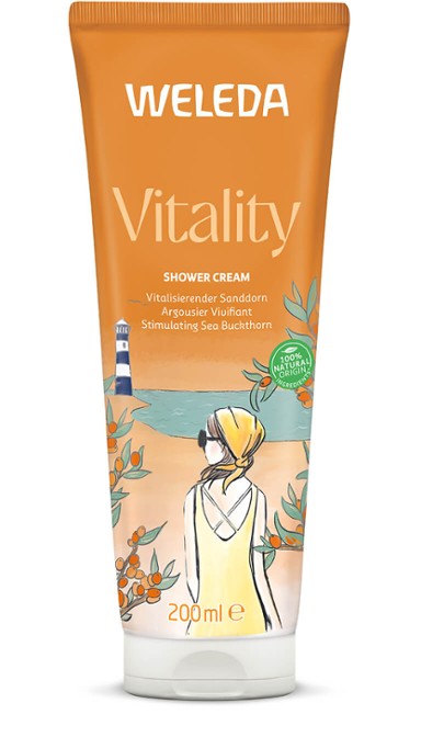 WELEDA VITALITY Rakytníkový sprchový krém (200ml)