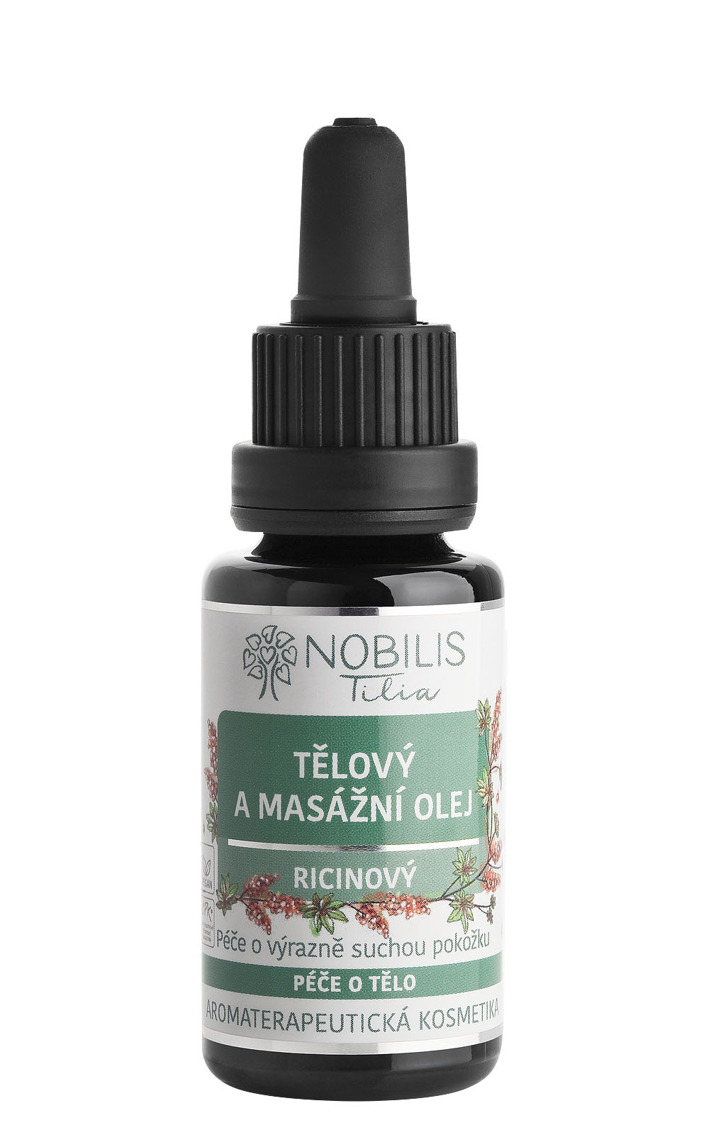 NOBILIS TILIA Tělový a masážní olej Ricinový (20ml)