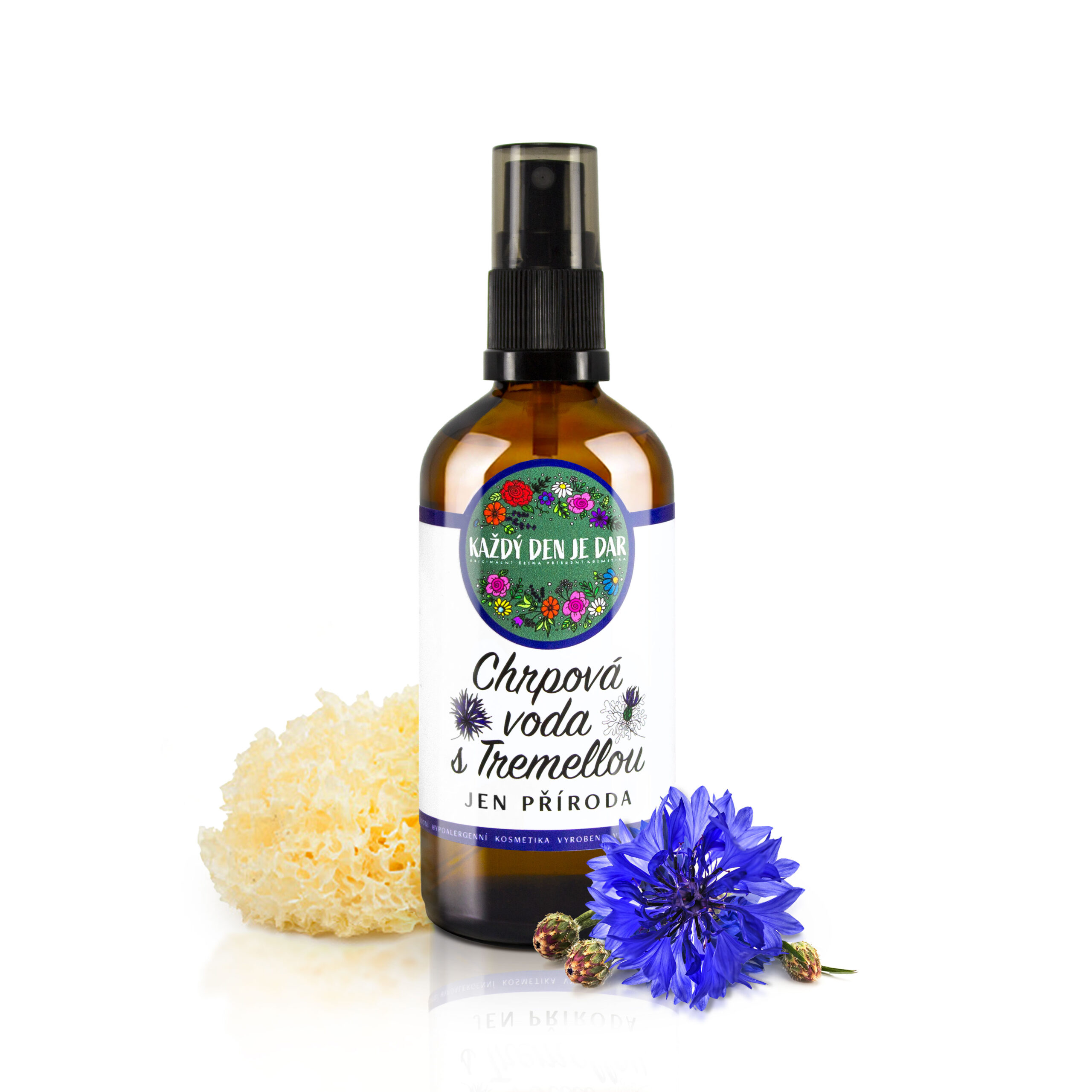 KAŽDÝ DEN JE DAR Chrpová voda s Tremellou (100ml)