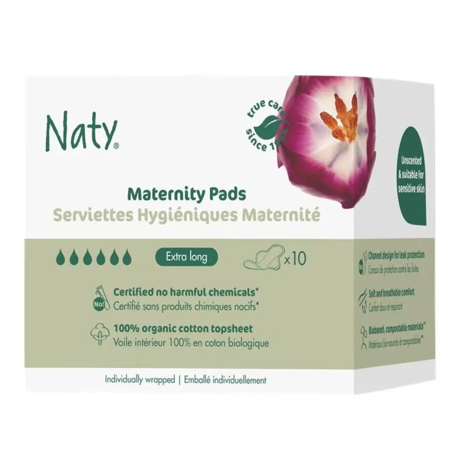 NATY Dámské mateřské vložky po porodu (10ks)