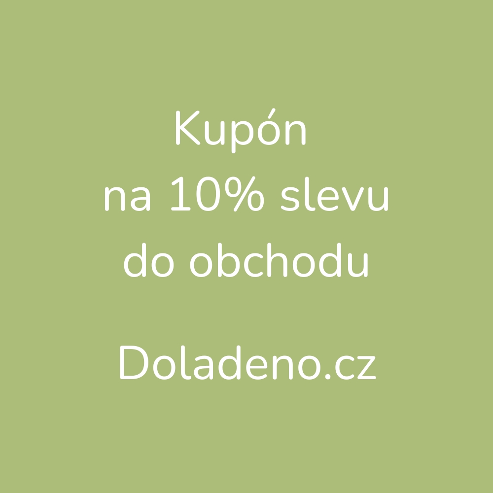 Slevový kupón Doladeno.cz (K OBJEDNÁVCE NAD 1500KČ)