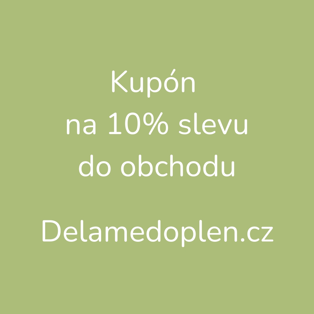 Slevový kupón Delamedoplen.cz (K OBJEDNÁVCE NAD 1500KČ)