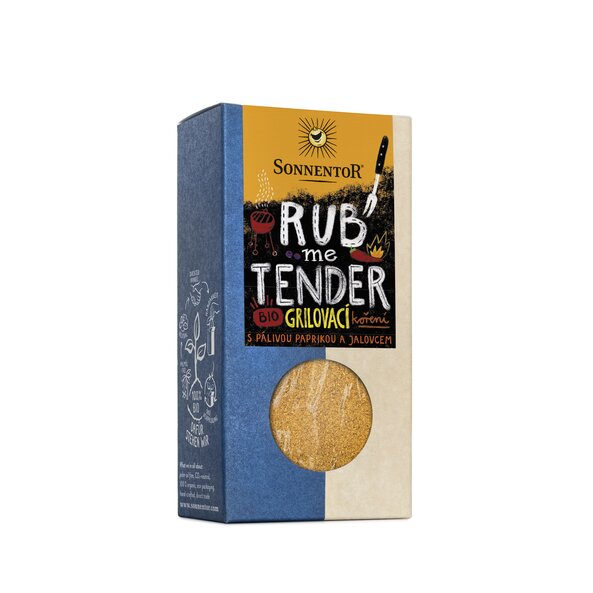 SONNENTOR Rub me Tender - grilovací koření (60g krabička)