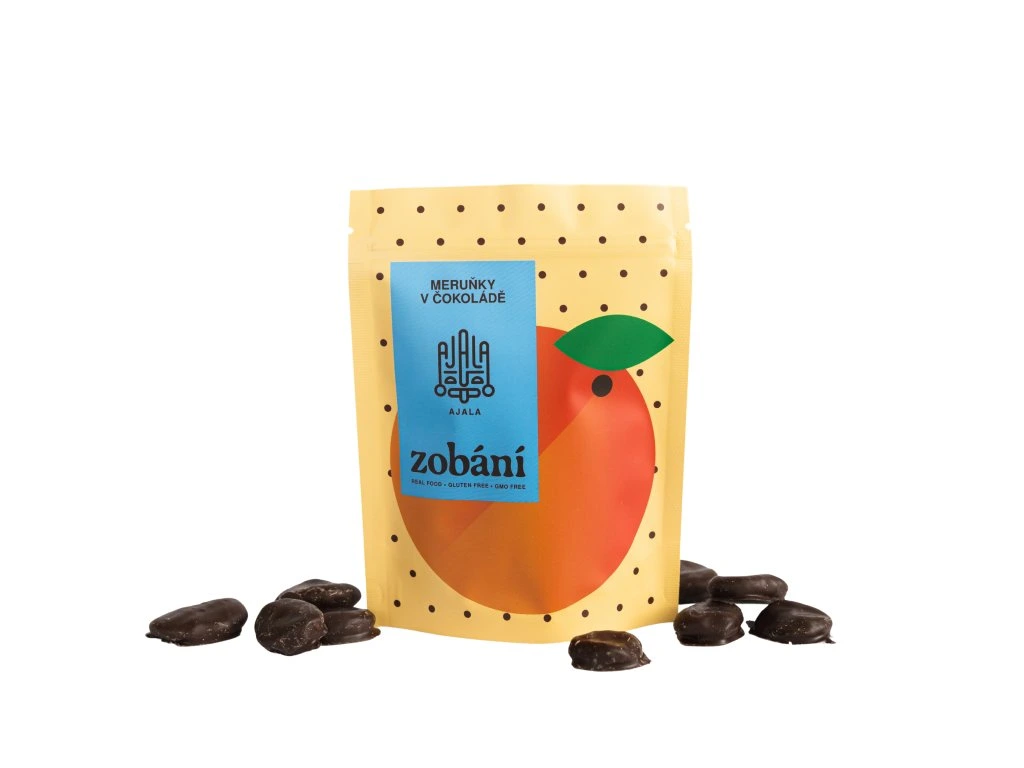 AJALA CHOCOLATE Meruňky v čokoládě (150g)
