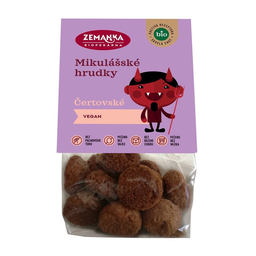 ZEMANKA Mikulášské bio sušenky od čerta (100g)