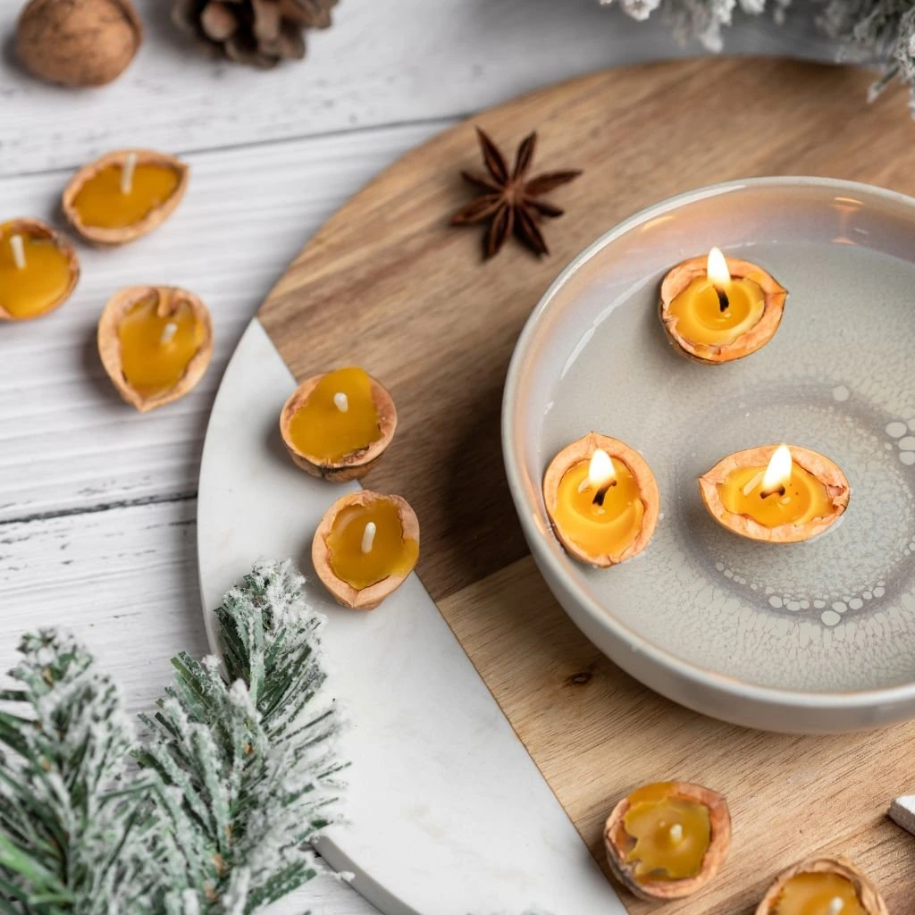 TVOJE SVÍČKA Plovoucí skořápky (1ks)