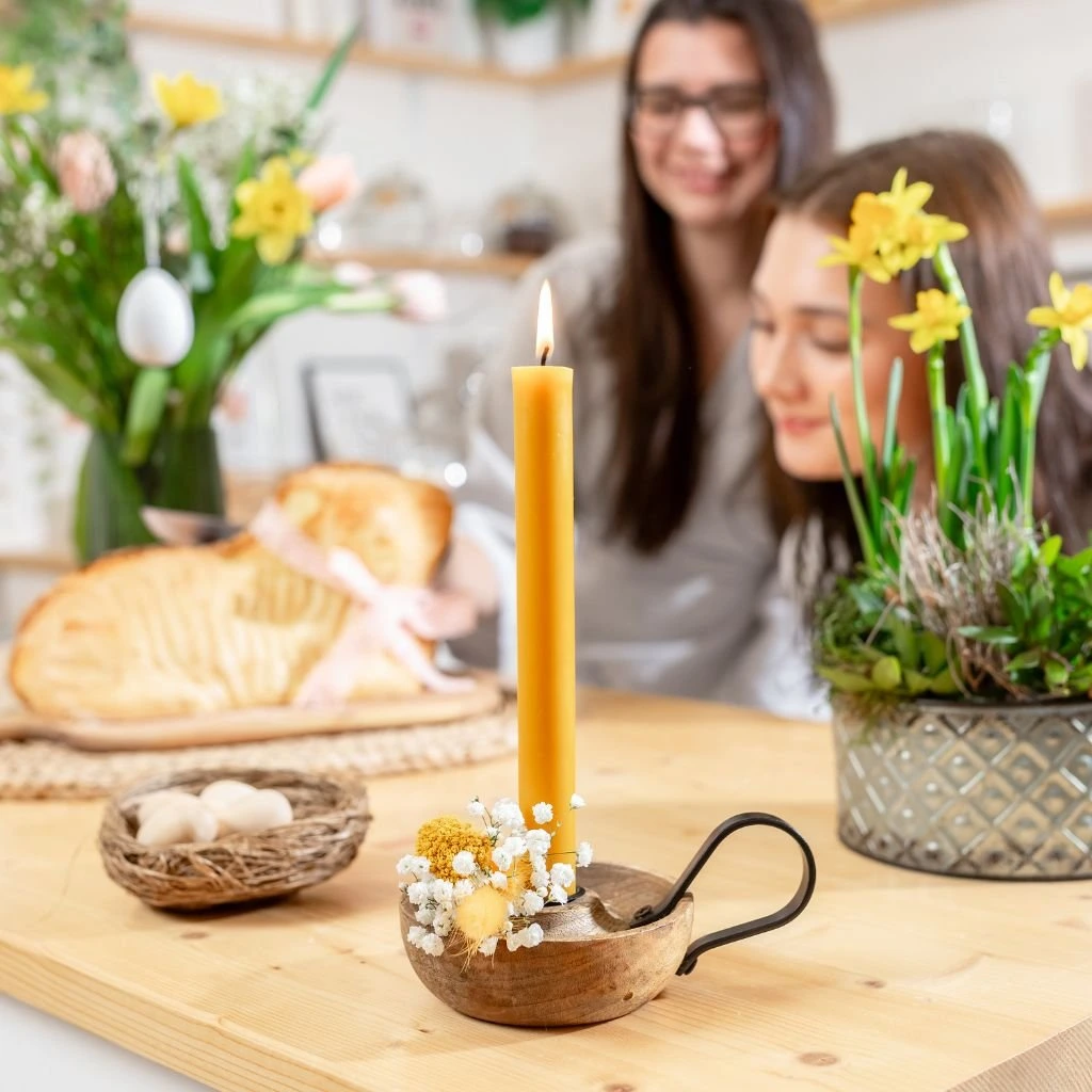 TVOJE SVÍČKA Včelí svíce rovná (22,5cm)