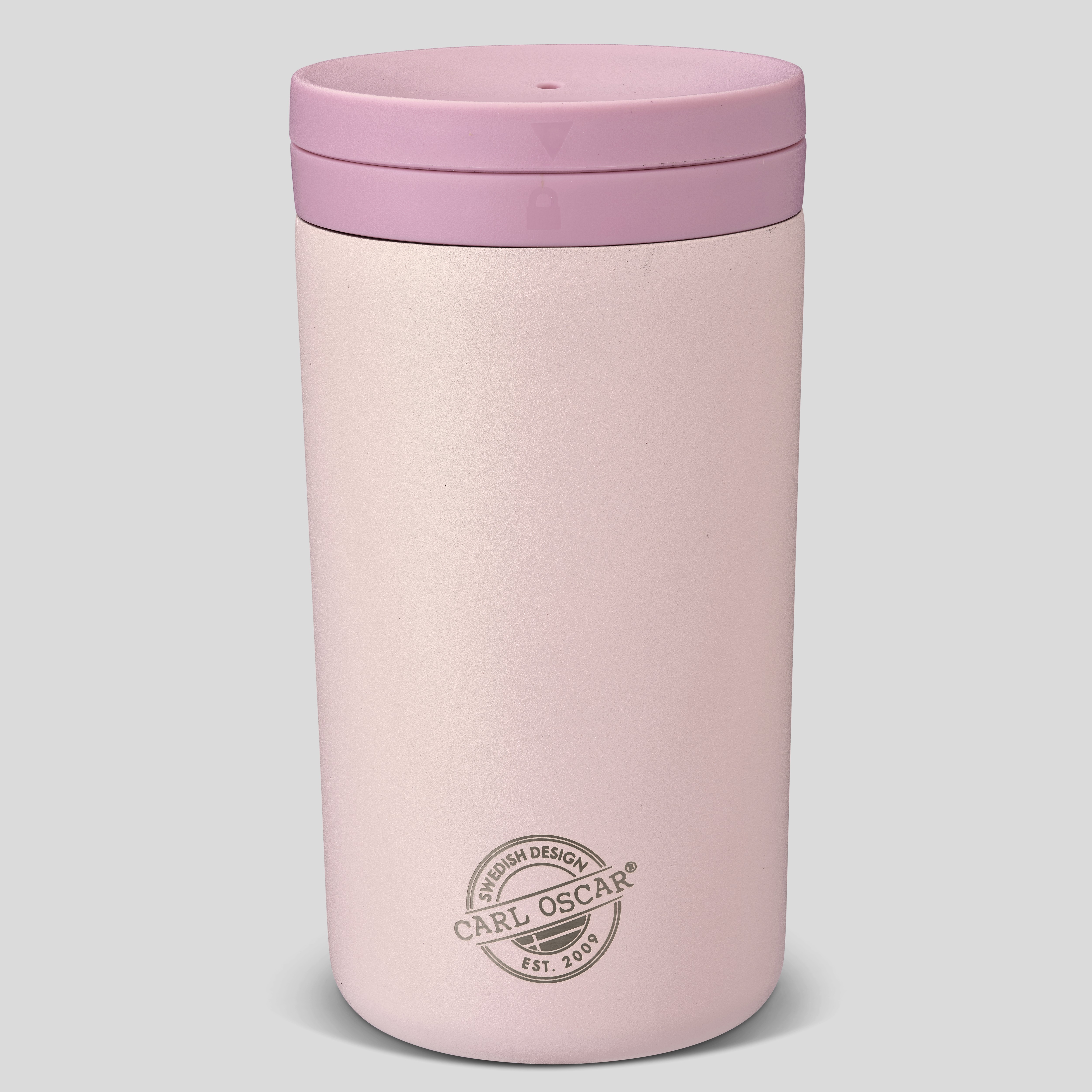 CARL OSCAR Twist n' Sip TEMPCup™ Nerezový termohrnek 0,35l růžový