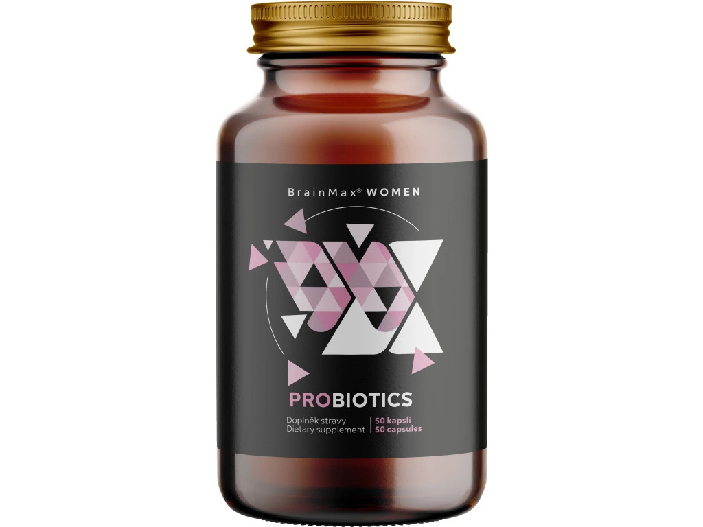 BrainMax Women Probiotics, Probiotika Pro Ženy (50 enterosolventních kapslí)