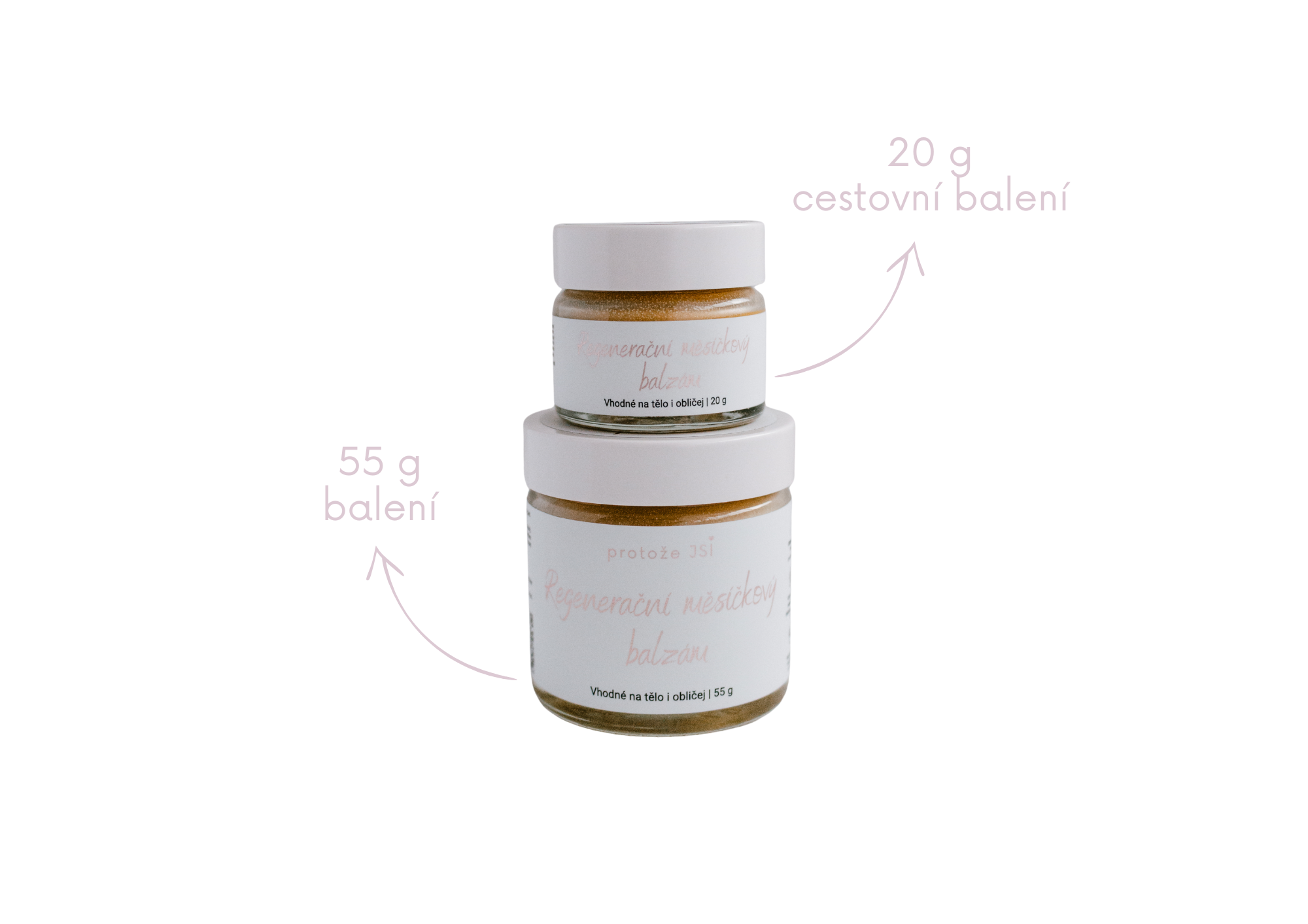 PROTOŽE JSI Regenerační měsíčkový balzám
