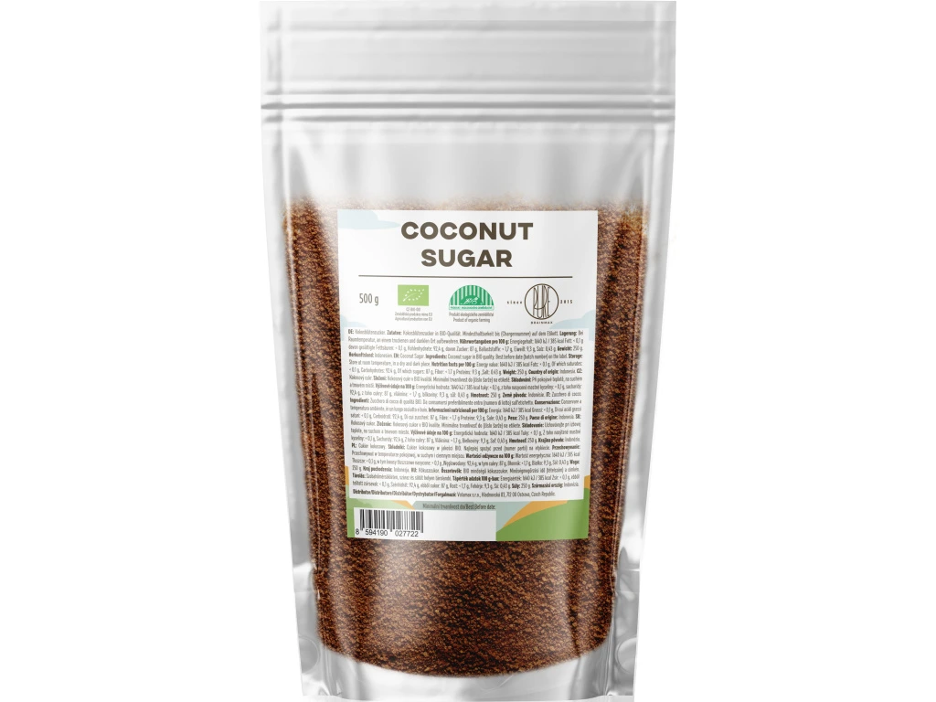 BrainMax Pure Coconut Sugar, Kokosový cukr BIO
