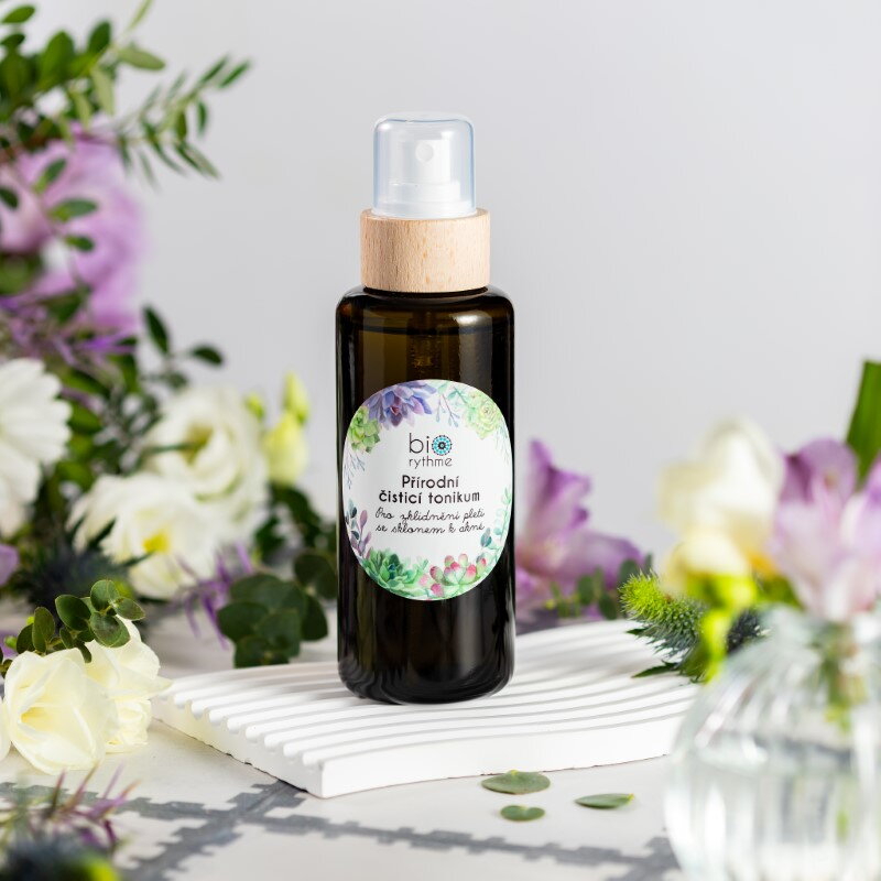 BIORYTHME Přírodní čisticí tonikum (pro zklidnění pleti se sklonem k akné)