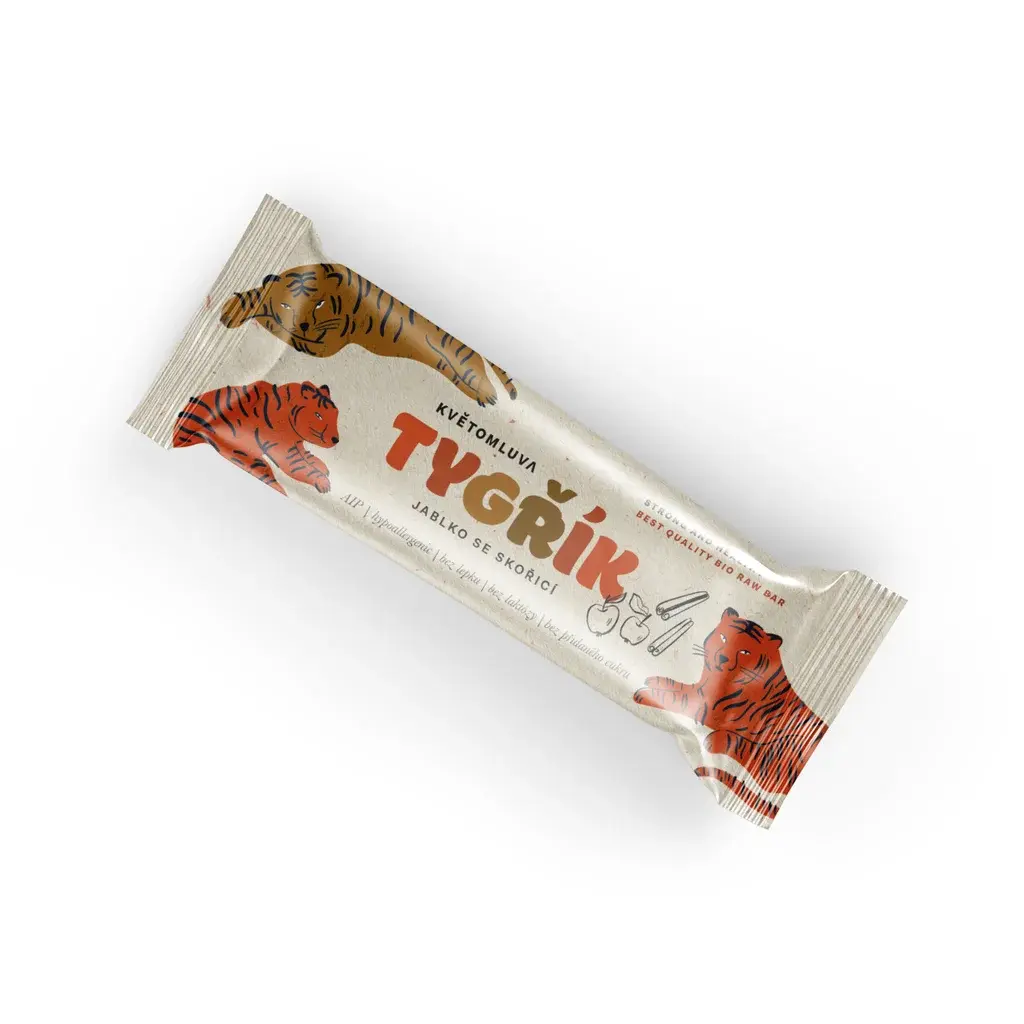 KVĚTOMLUVA TYGŘÍK - JABLKO SE SKOŘICÍ, BIO (40g)