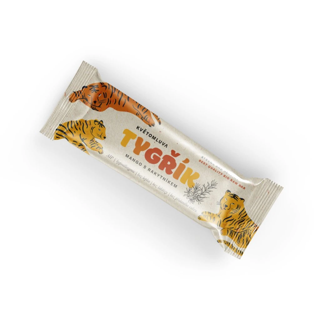 KVĚTOMLUVA TYGŘÍK - MANGO S RAKYTNÍKEM, BIO (40g)