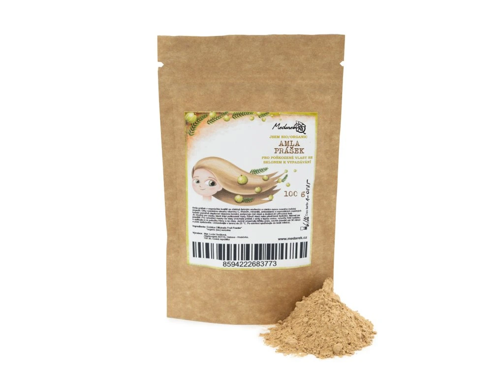 MEDAREK Amla prášek na vlasy bio