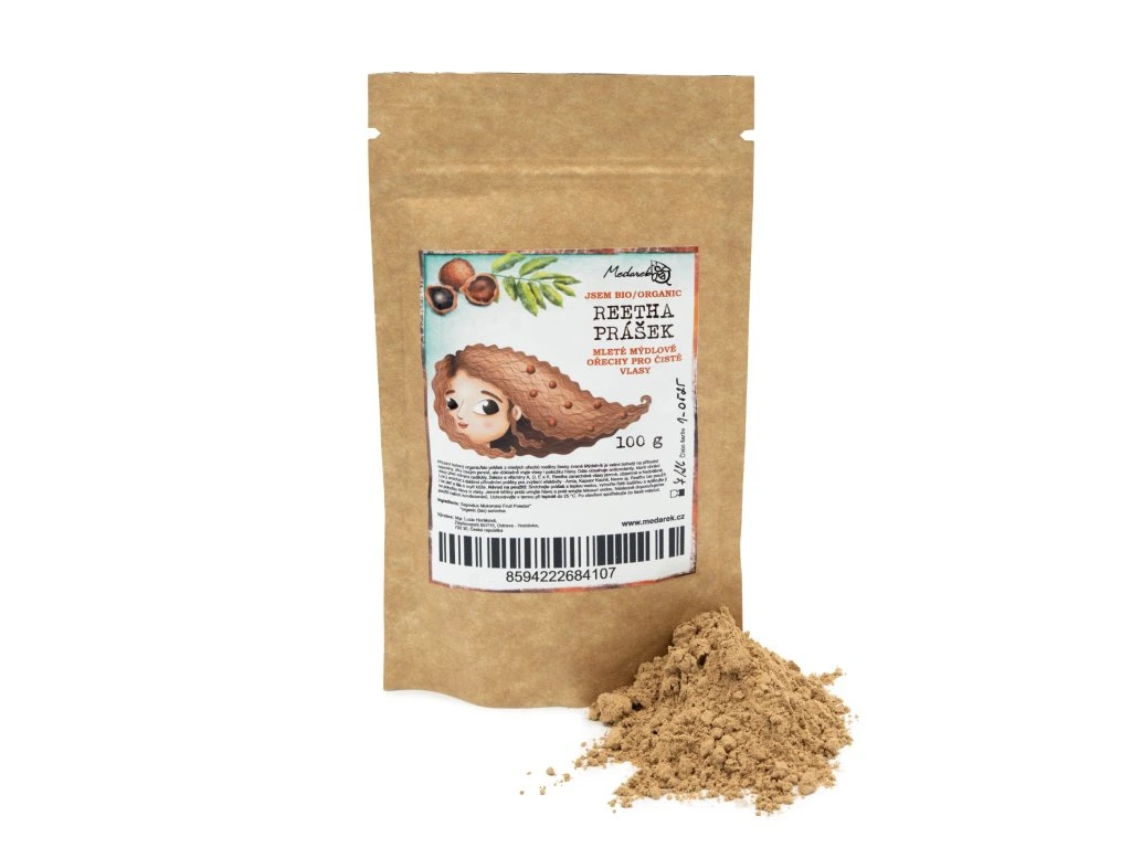 MEDAREK Reetha prášek na vlasy bio